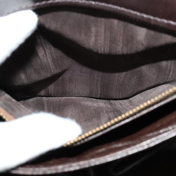 CELINE C Sulky Shoulder Bag Canvas Beige - Picture 13 of 13